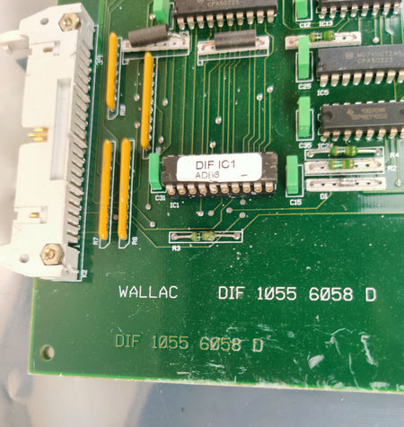 Perkin Elmer DIF 1055 6058 Memory Board for Automatic Gamma Counter Wallac