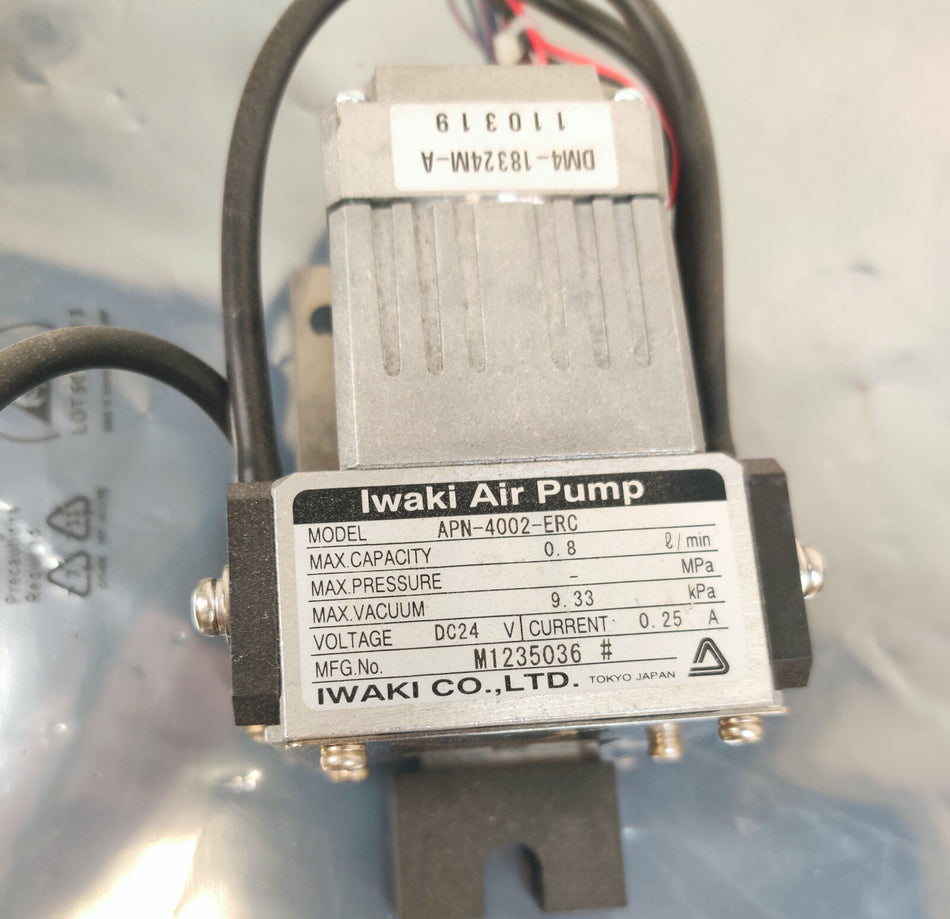 Iwaki APN-4002-ERC Agilent 5067-6215 Vacuum Degasser Pump G1322A G1379A Tested
