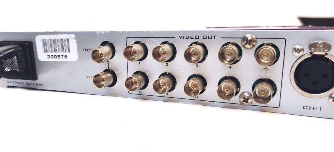 Laird LTM-1X10 Ultra Series 1X10 Video & Stereo Audio Distribution Amplifier
