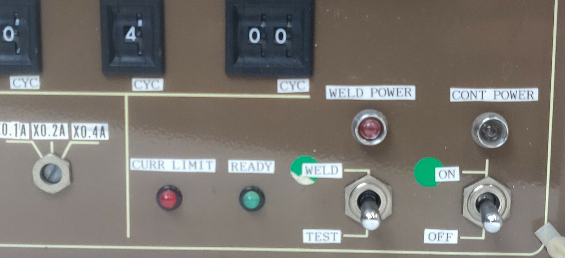Miyachi Unitek CS-1300 Seam Spot Welding Control Device. Japan