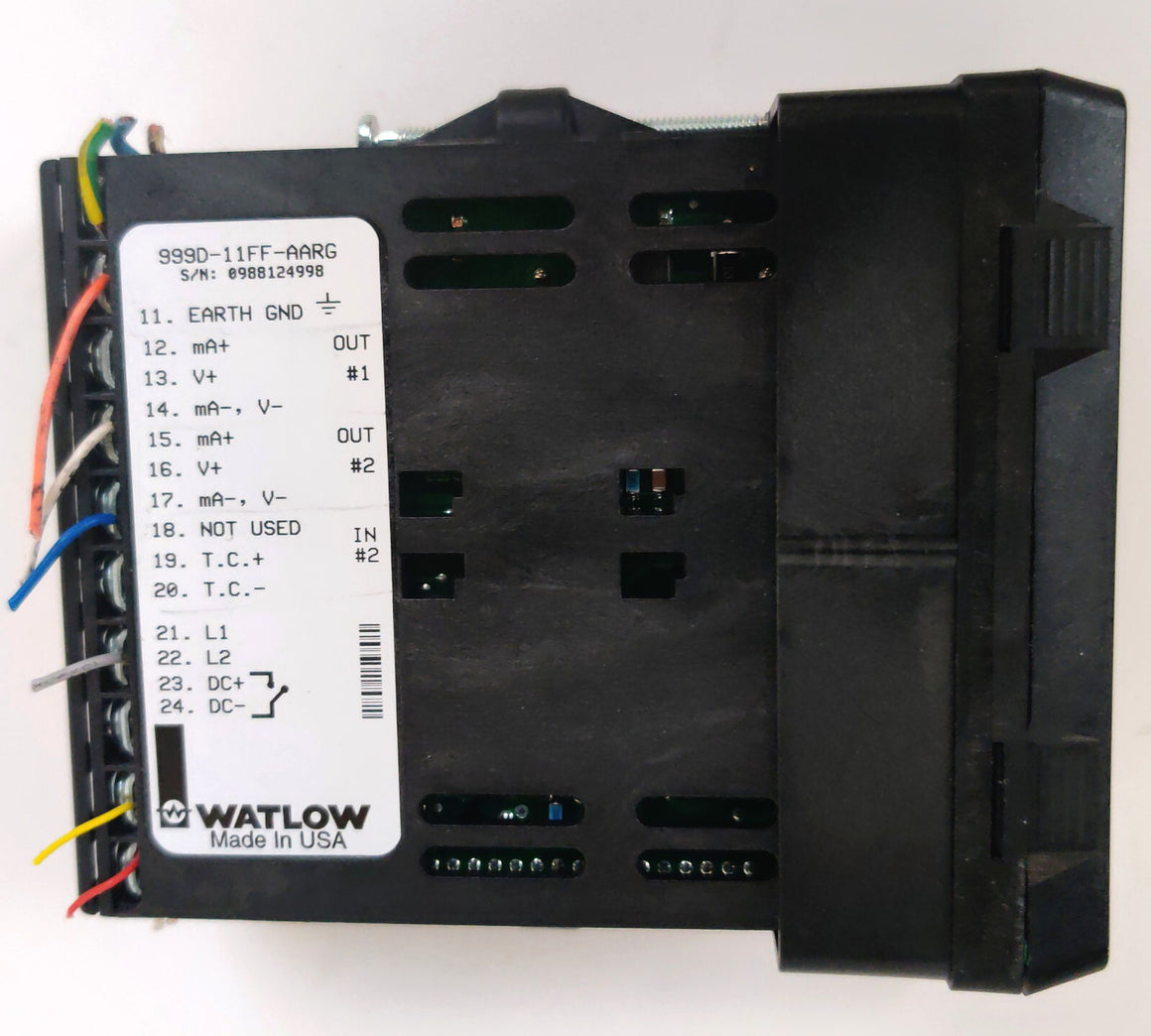 Watlow 999 Series Temperature Controller 2-CH 999D-11FF-AARG 100-240V *Tested