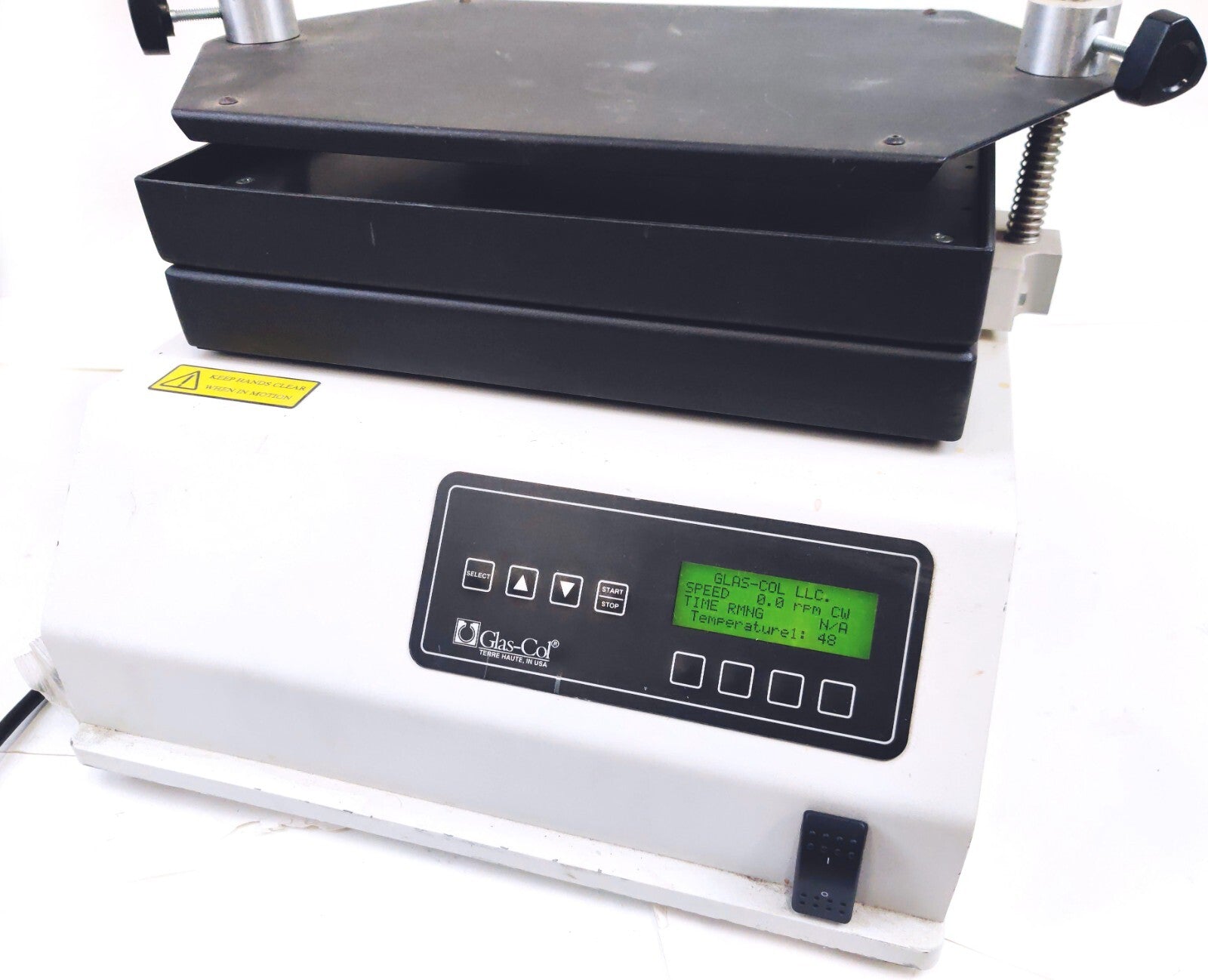 Glas-Col 099A DPMH12 Heated Digital Pulsing Multi-Pulse Vortexer, 1500rpm.Tested - 