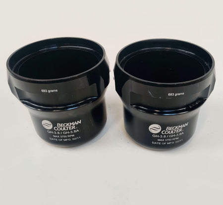 Beckman Coulter GH-3.8/GH-3.8A Swing Bucket 683 gramos LOT OF 2