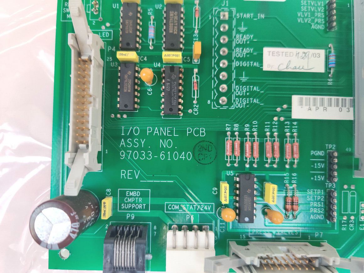 Thermo LCQ Duo / LCQ Advantage MS 97033-21040 97033-61040 I/O Panel PCB