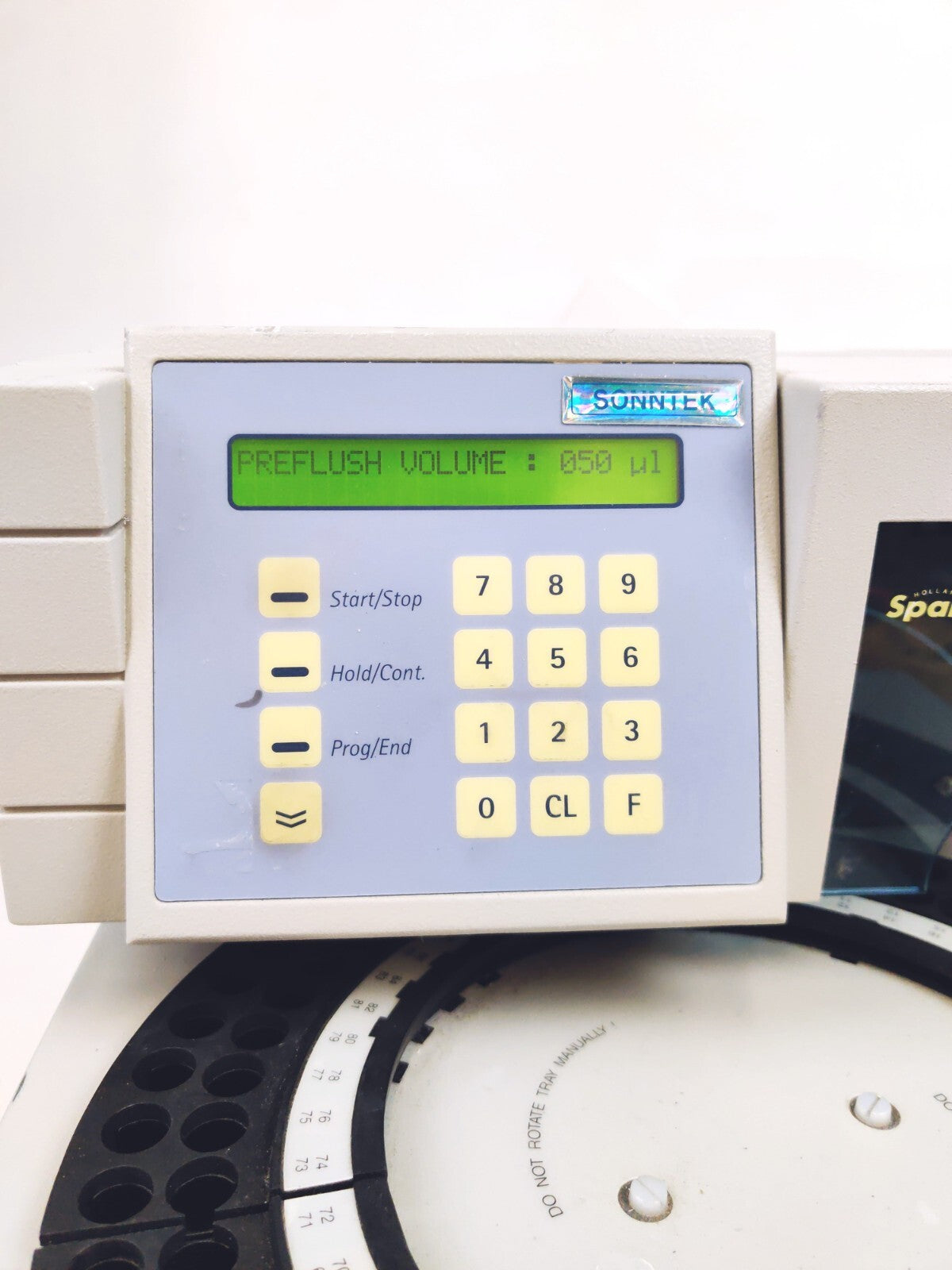 Spark Holland Autosampler HPLC LC System Basic Marathon 96 Vial Cap model 816 - 