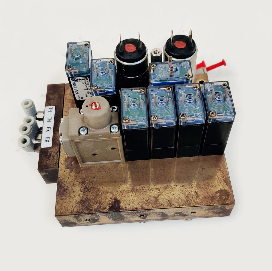 PerkinElmer AAnalyst 700 800 Manifold Solenoid Valves for Gasbox B3120698 Tested