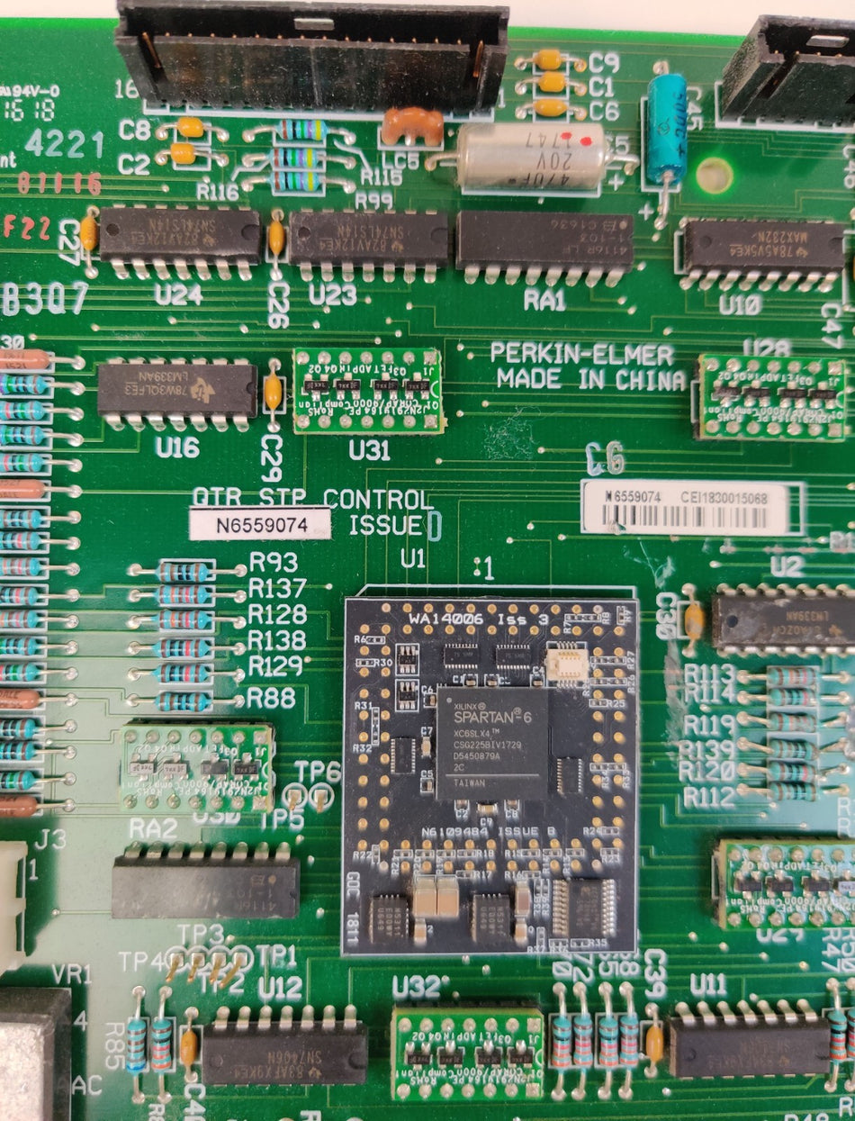 PerkinElmer Clarus GC N6559074 issue D QTR Step Controller Board PCB