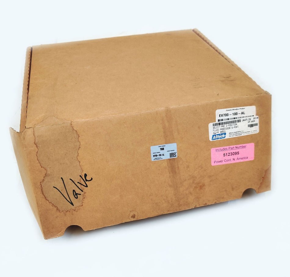 Rheodyne EV550-101-AL SelectPro Fluid Processor 2-P 6 Ports HPLC Valve NEW