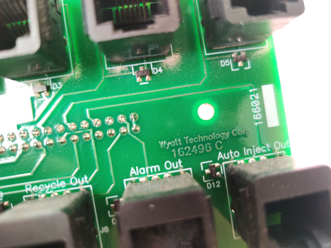 Wyatt Optilab rEX Index Detector 162496 C PCB Interface Distribution Board