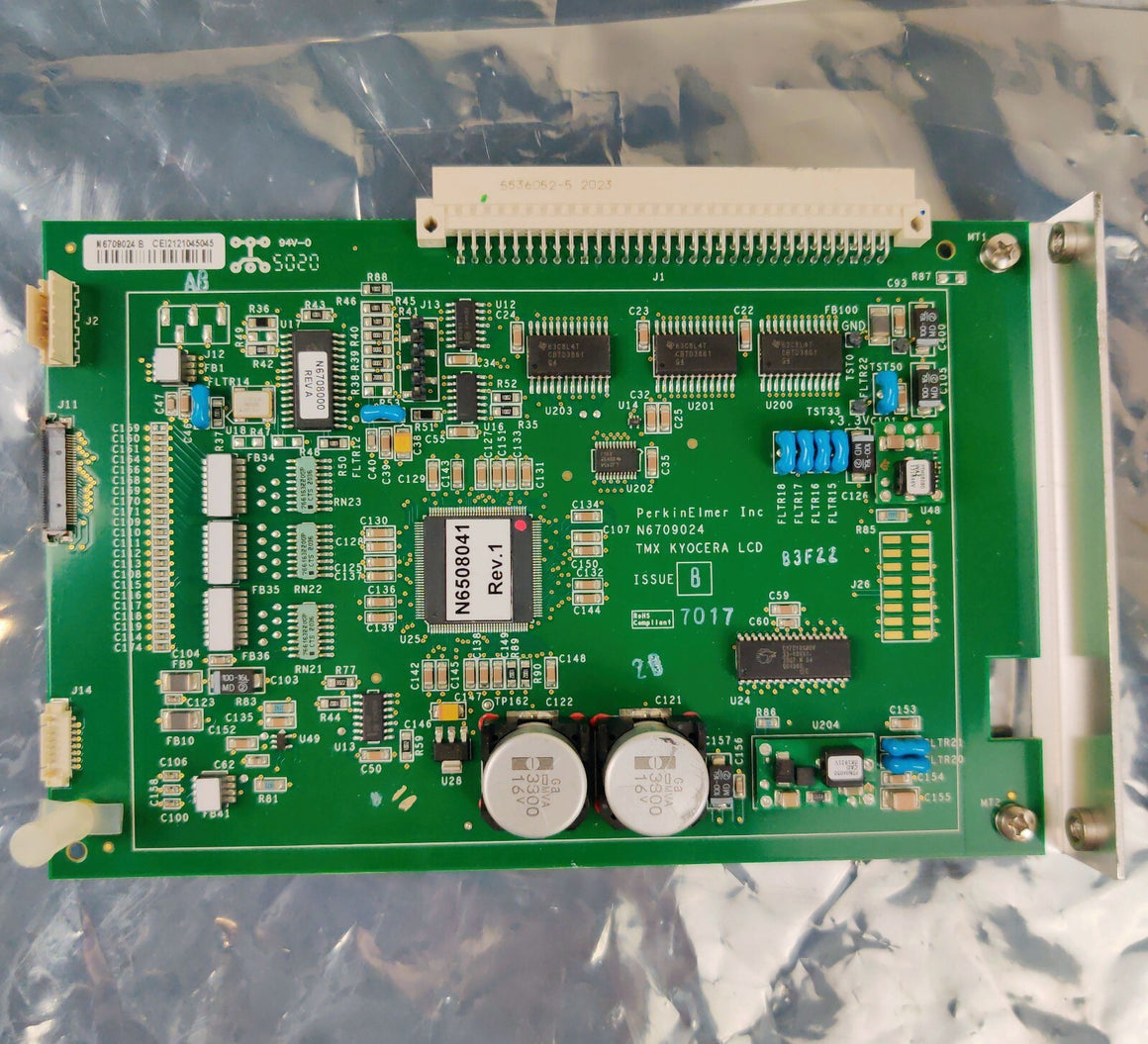 PerkinElmer Clarus MS N6709024 TMX KYOCERA LCD Interface PCB for N6550070 Screen