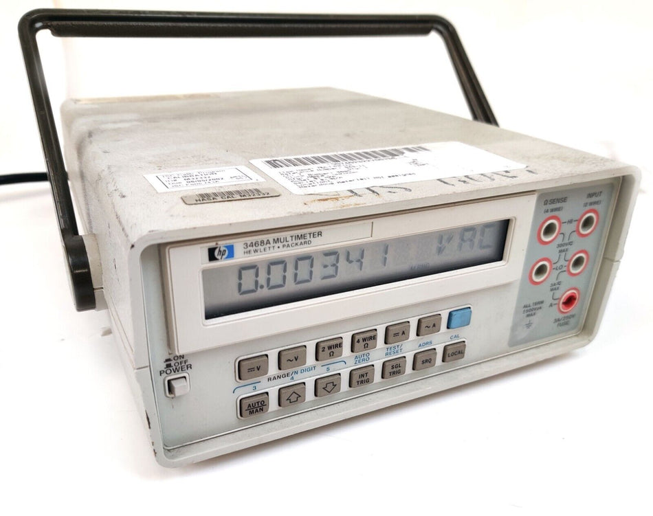 Agilent HP Keysight 3468A 5.5 Digit Digital Multimeter 300V 10ohm