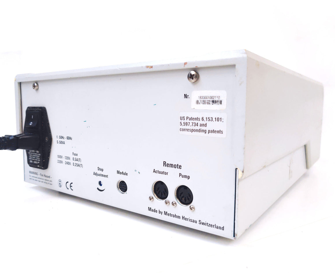 Metrohm 833 Advanced IC Liquid Handling Unit Ion Chromatography Sytem 2.833.0040