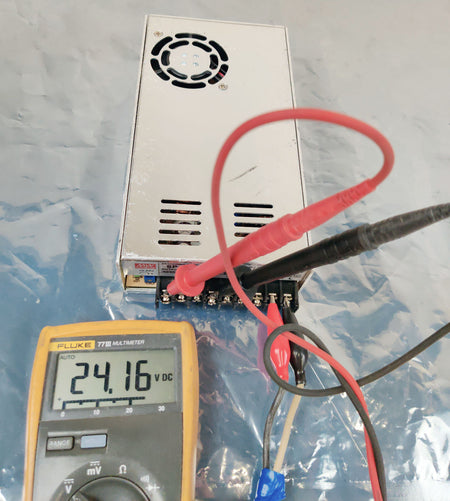 Mean Well SP-320-24 300W Power Supply 24V 13A 100-240VAC 60hz Tested