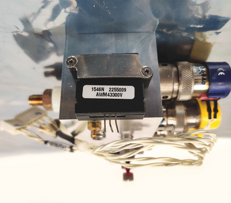 PerkinElmer Argon, Air Gas Manifold w Honeywell AWM43300V Flow Sensor for MS
