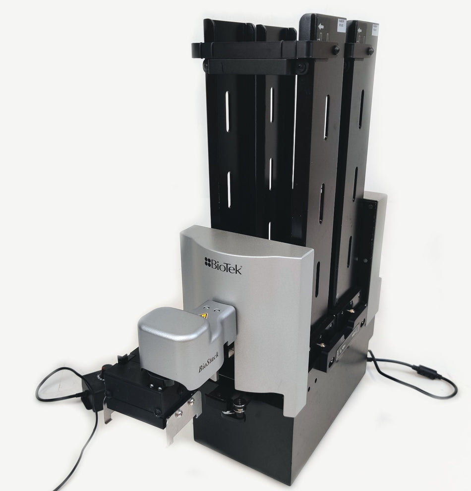Agilent BioTek Biostack 3 Automated Microplate Stacker w/ Racks tested See video