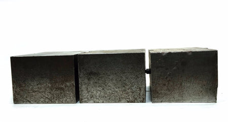 Set of 3 Lathe Chuck Tongue & Groove Soft Jaws Block 3" x 4" x 6 1/4" - 6 3/8"