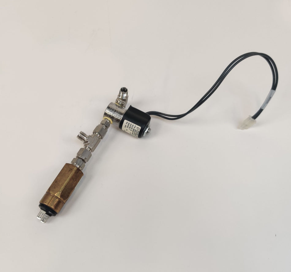 Bruker Microflex Pressure Sensor w Peter Paul 52X04160GB Solenoid Valve Working