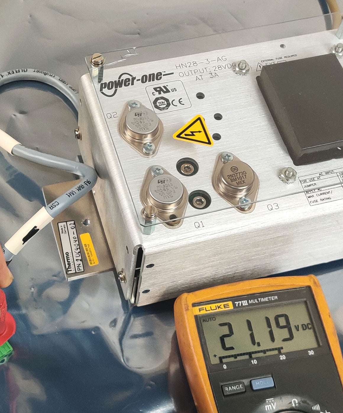 Power One HN28-3-AG Power Supply 28VDC 3A for Thermo LTQ Orbitrap Velos 2064040