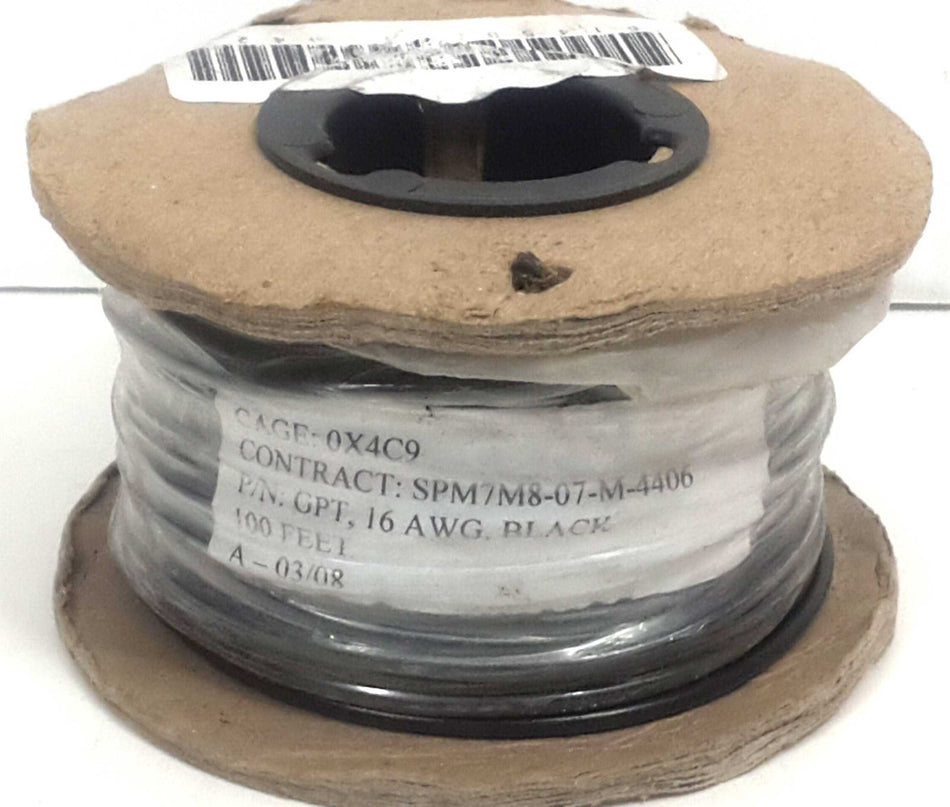 General Motors Lot of 32 100 ft 16 AWG Auto Stranded GPT Primary Wire Black (Same as GM 950B)