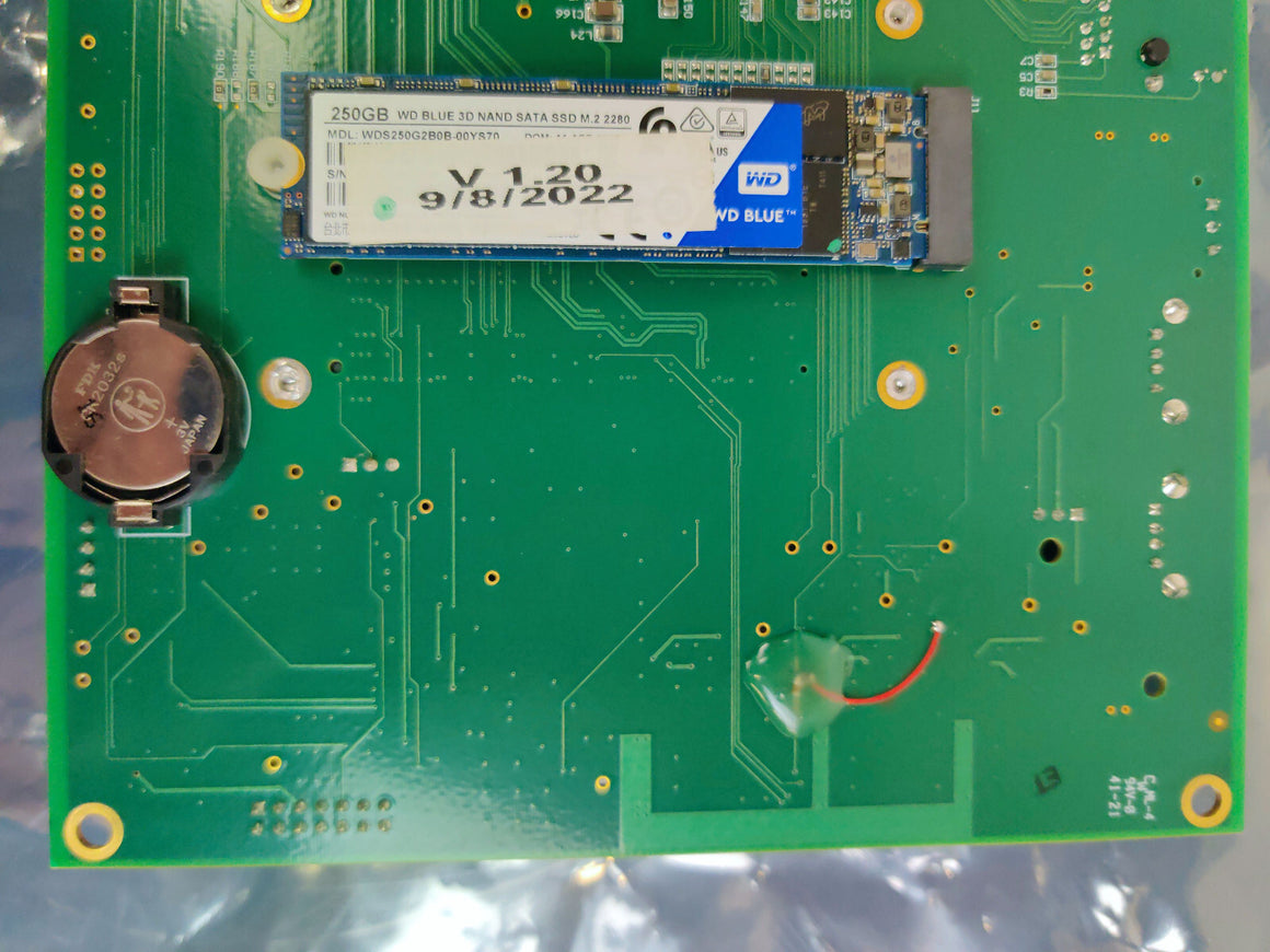 PerkinElmer SOM Carrier PCB N6409034 rev A w SSD for 2400 Gas Chromatograph