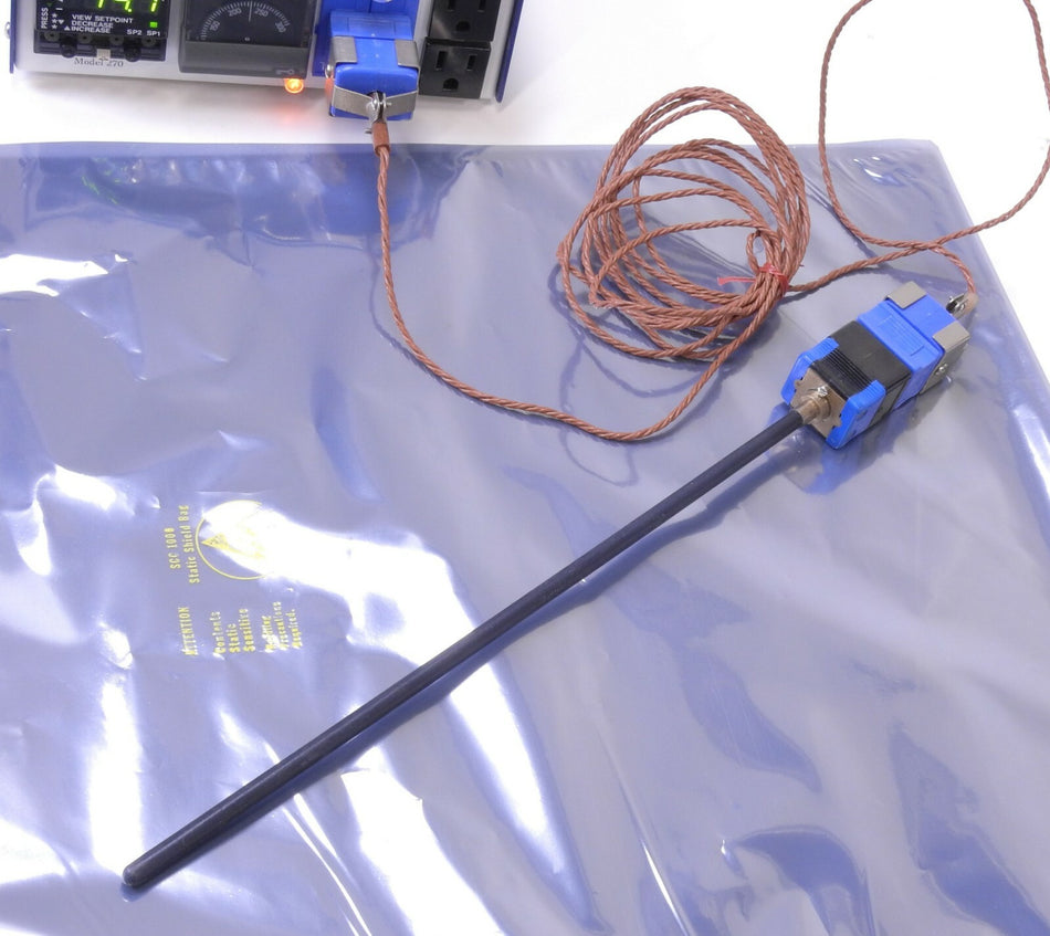 Thermocouple 0-800°C 12" + Dual Element Connecting Rod for J-Kem 270 Controller