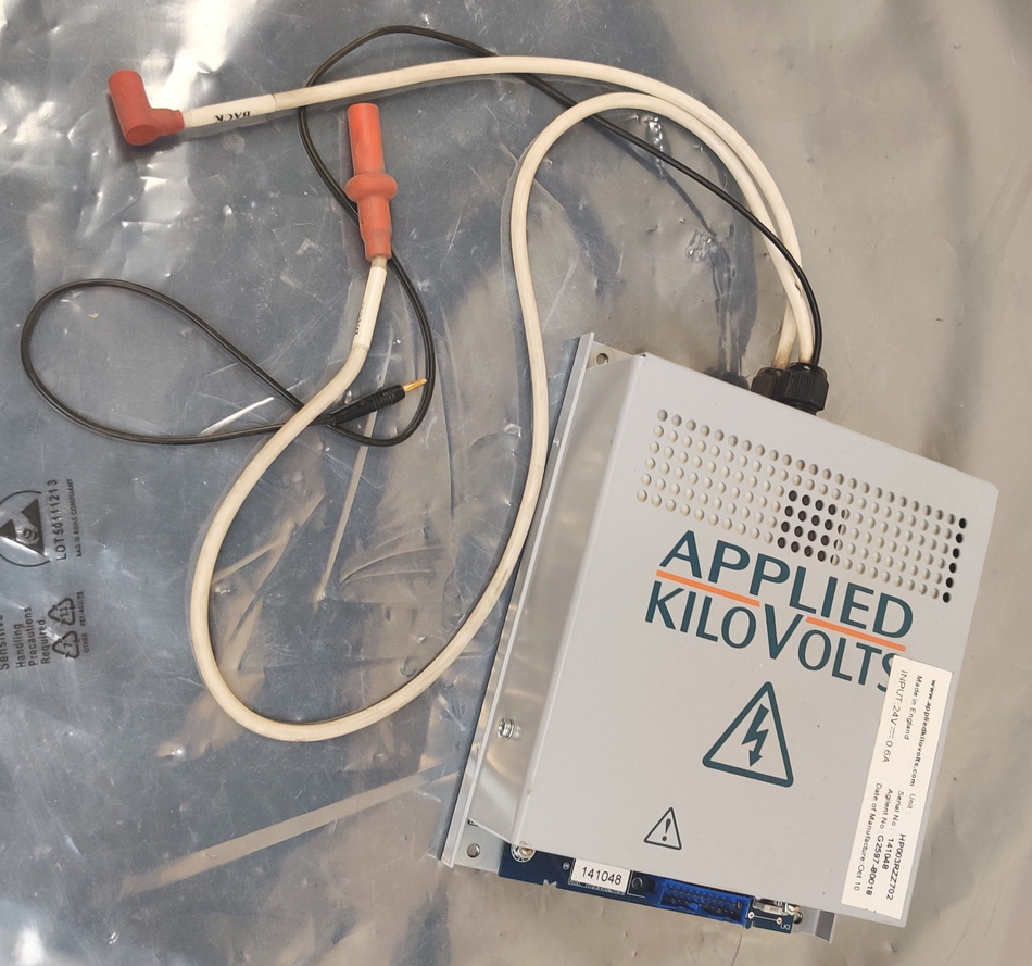 Agilent Applied Kilovolts HP003RZZ702 3kV Power Supply 24V 0.6A Agilent TOF 6200 Tested