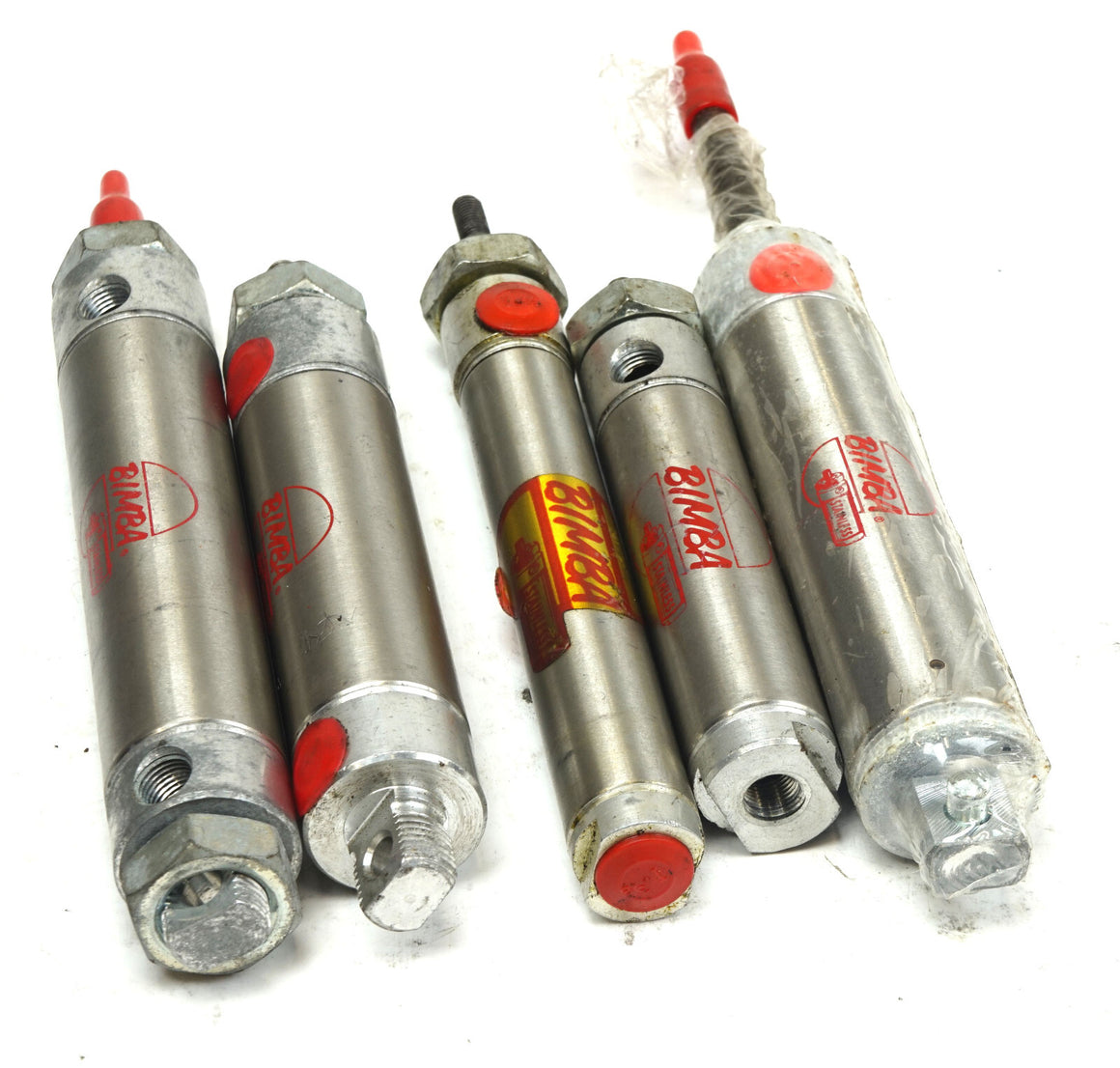 5pc Bimba Cylinder 062-D 7/8", 093-DX 1-1/16", 092-RP 1-1/16", 043.25-D XE M-092