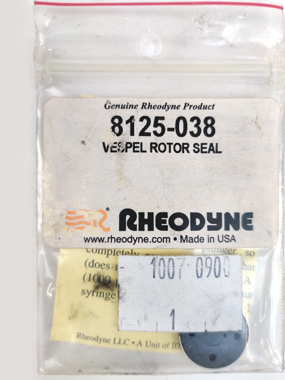 Rheodyne 8125-038 Rotor Seal for 8125 8126 Low Dispersion Injectors