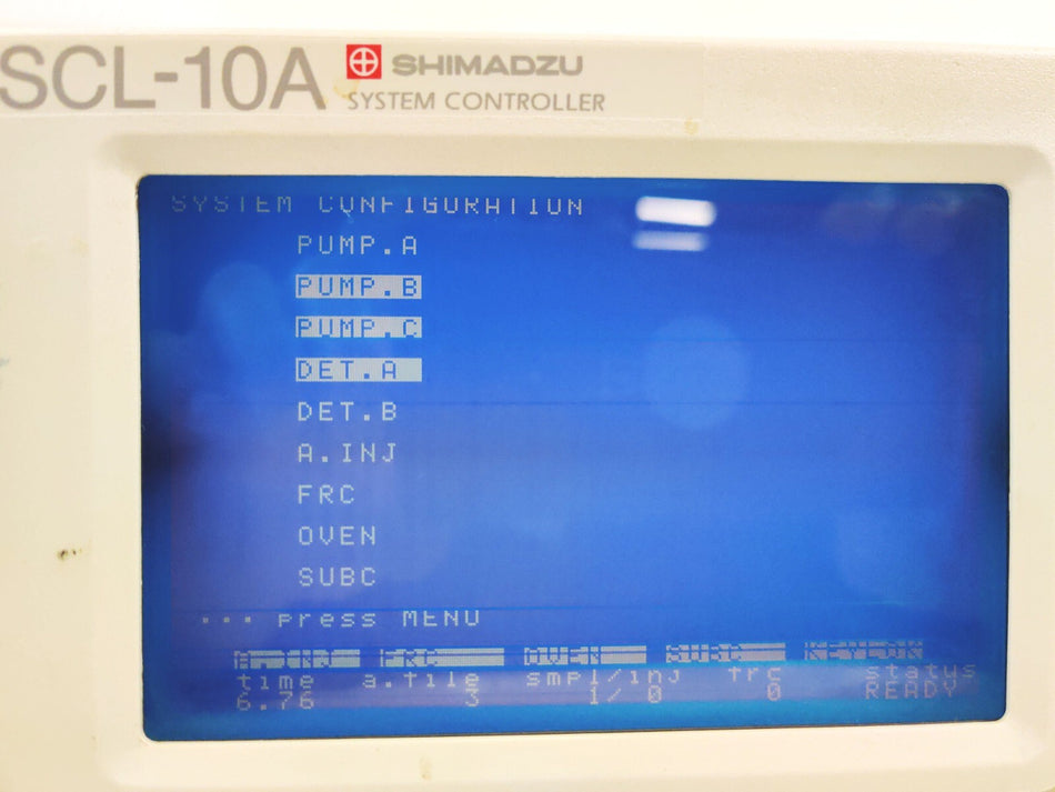 Shimadzu SCL-10A HPLC System Controller for HPLC. Working compare SCL-10A VP