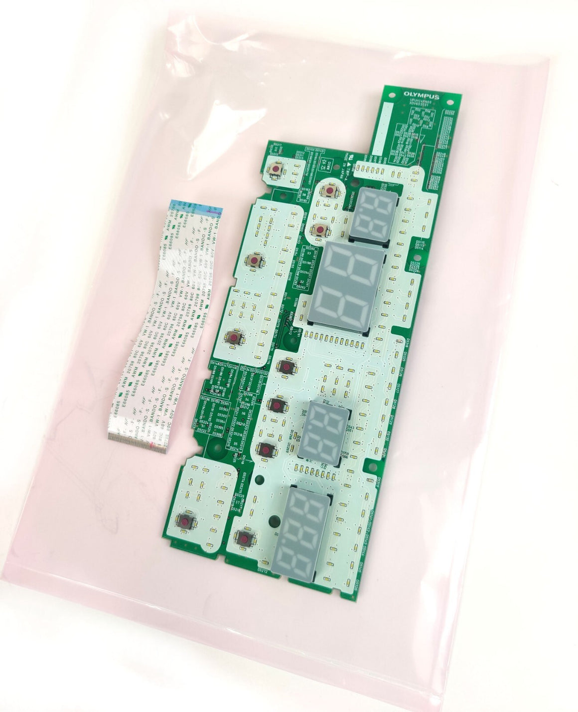 Olympus UPUHI4PN00 XDV653501 Display Panel PCB for UHI-4 High Flow Insufflator