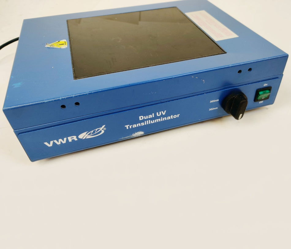 VWR Dual UV Transilluminator 8W 20x20cm 302/365nm CAT 89131-464 for Photo Imager