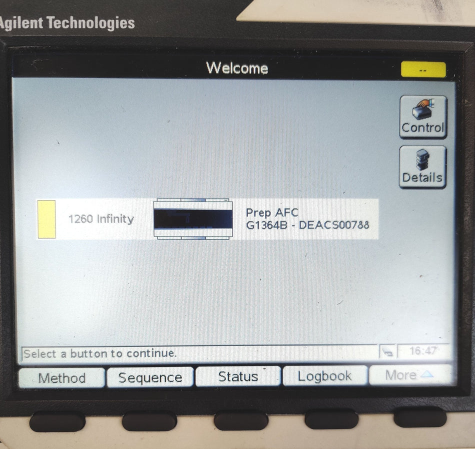 Agilent 1260 Infinity G1364B Prep Scale Fraction Collector HPLC w Tray Working