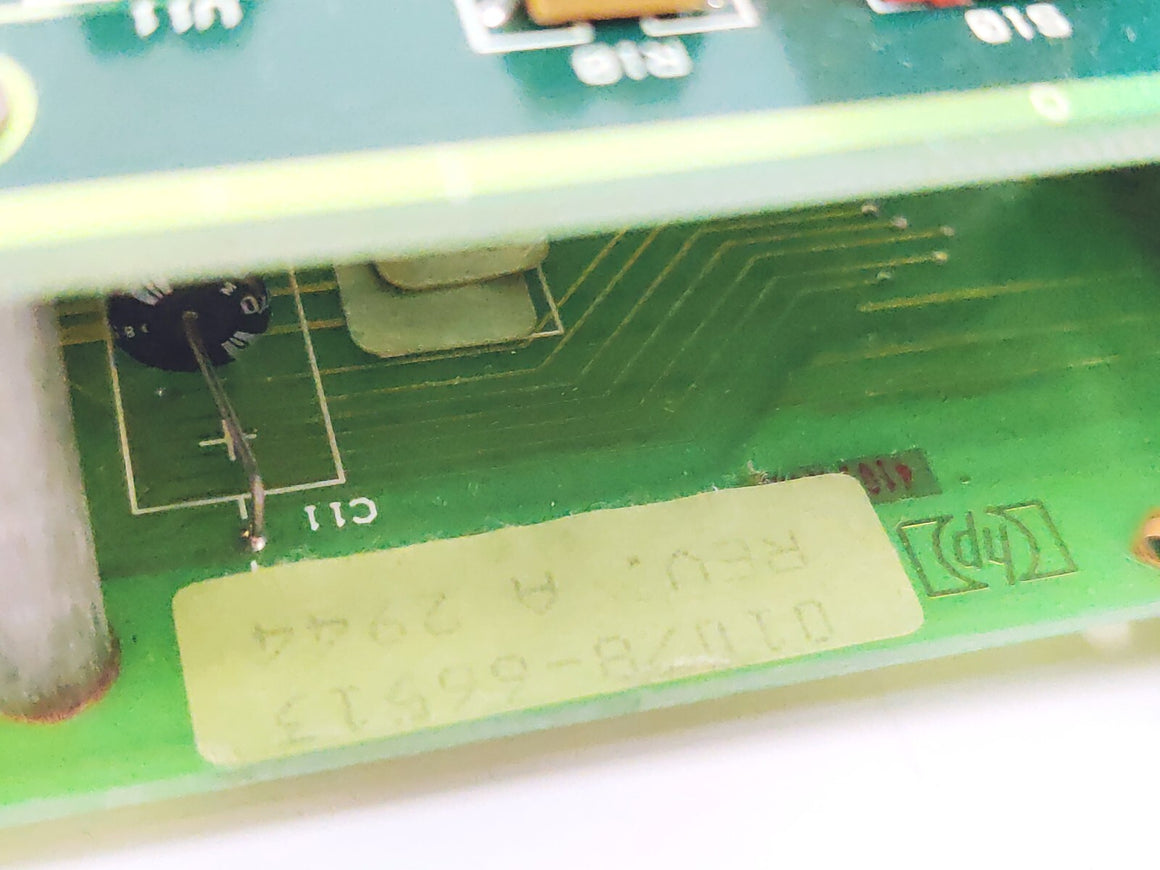 HP Agilent 1050 G1926A Automuestreador 01078-66507 Placa RRC de accionamiento del lector del rotor