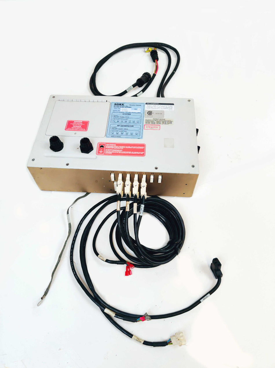 PerkinElmer Sciex Elan 6100 ICP/MS AC Power Distribution Panel. Working