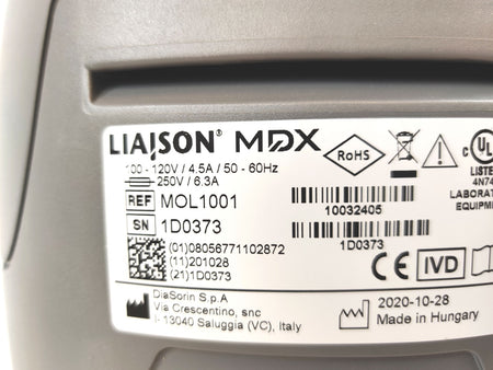 Diasorin Liaison MDX Real-Time PCR Thermocycler System Power On Free Shipping