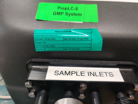 GE Cytiva AKTA Pilot FPLC Fast Protein Liquid Chromatograph Valid Calibration