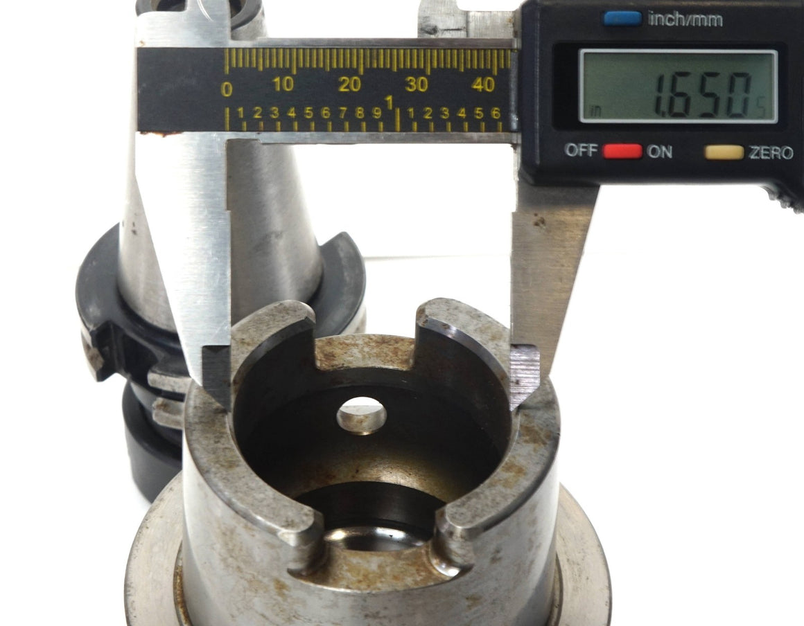 Schunk 208162 10mm HSK-A80 + Valenite CAT40 V40CT-SAC32 Collet Tool Holders - 