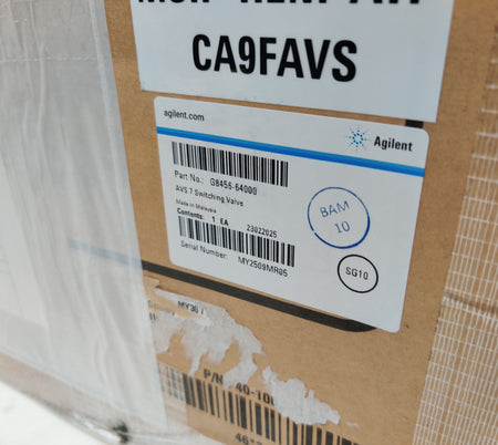 New Agilent G8456A AVS 7 Switching Valve 5800/5900 ICP-OES G8495-64000 w Tubing