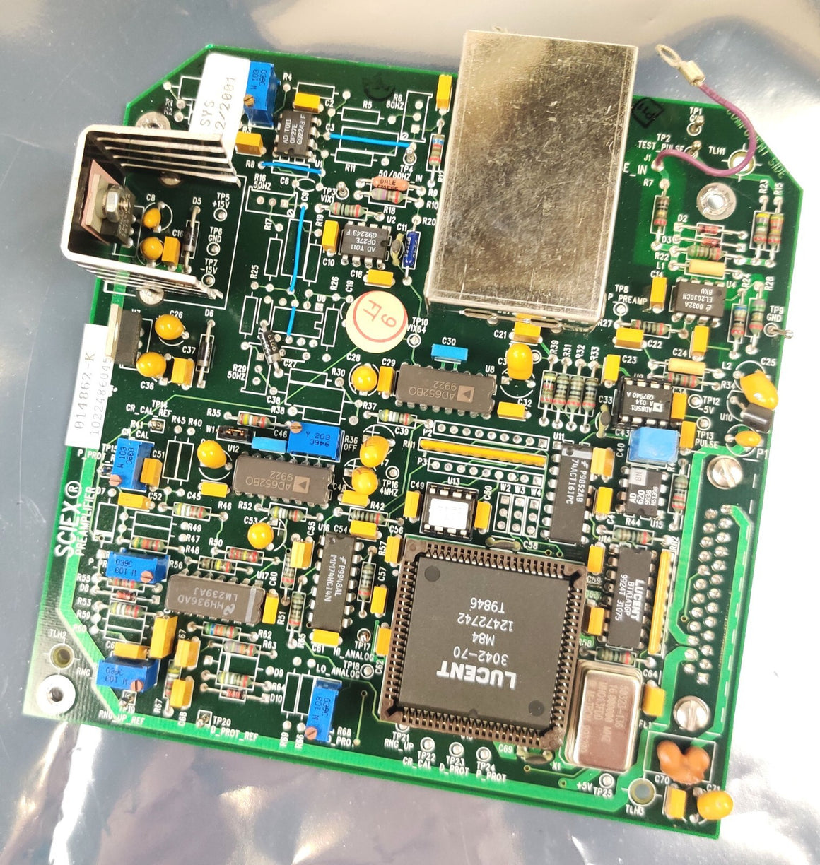 MDS Sciex 014862-K Perkin Elmer Elan WE018957 Preamplifier Board