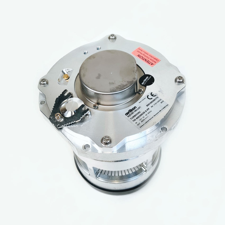 Oerlikon Leybold TW400/300/25 S-PP Turbovac Cartridge Vacuum Pump 800160V0017