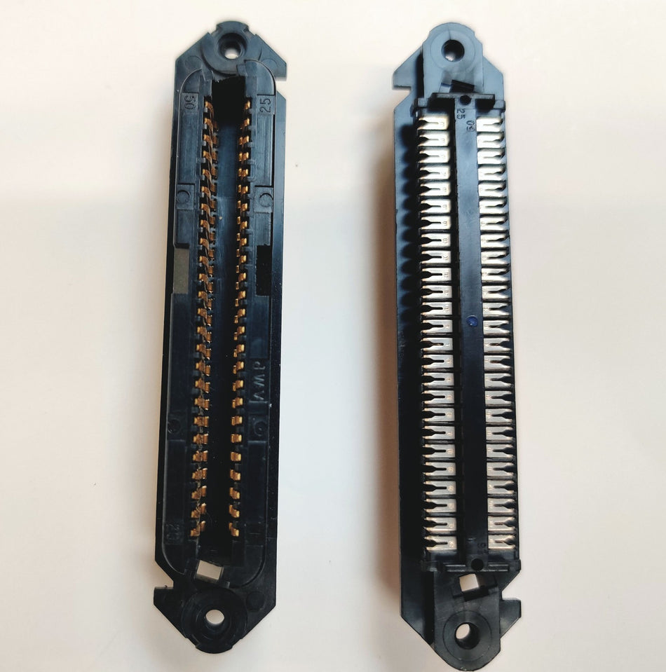 AMP 229974-1 50 Position Plug I/O Connector Free Hanging IDC. MALE. Lot of 10