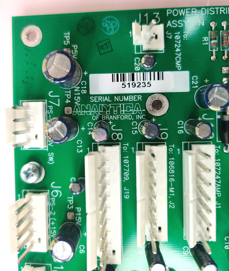 Analytica 108229 Power Distribution Board for PerkinElmer Flexar SQ 300 Detector