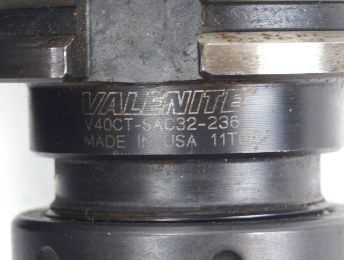 Schunk 208162 10mm HSK-A80 + Valenite CAT40 V40CT-SAC32 Collet Tool Holders - 