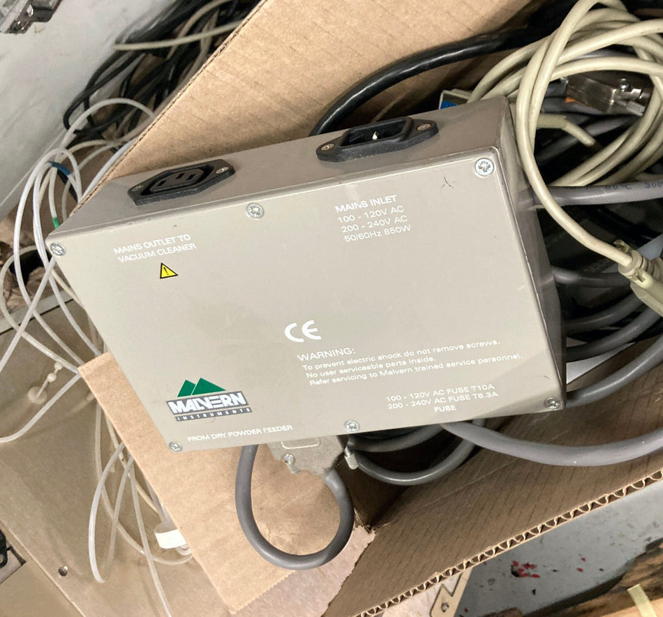 Malvern Instruments Mastersizer 2000 Vacuum Switcher Box Scirocco 2000