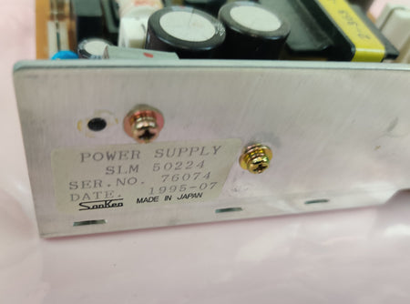 Shimadzu SPD-10A UV-VIS Detector 074-80363-01 Power Supply Unit SLM50224