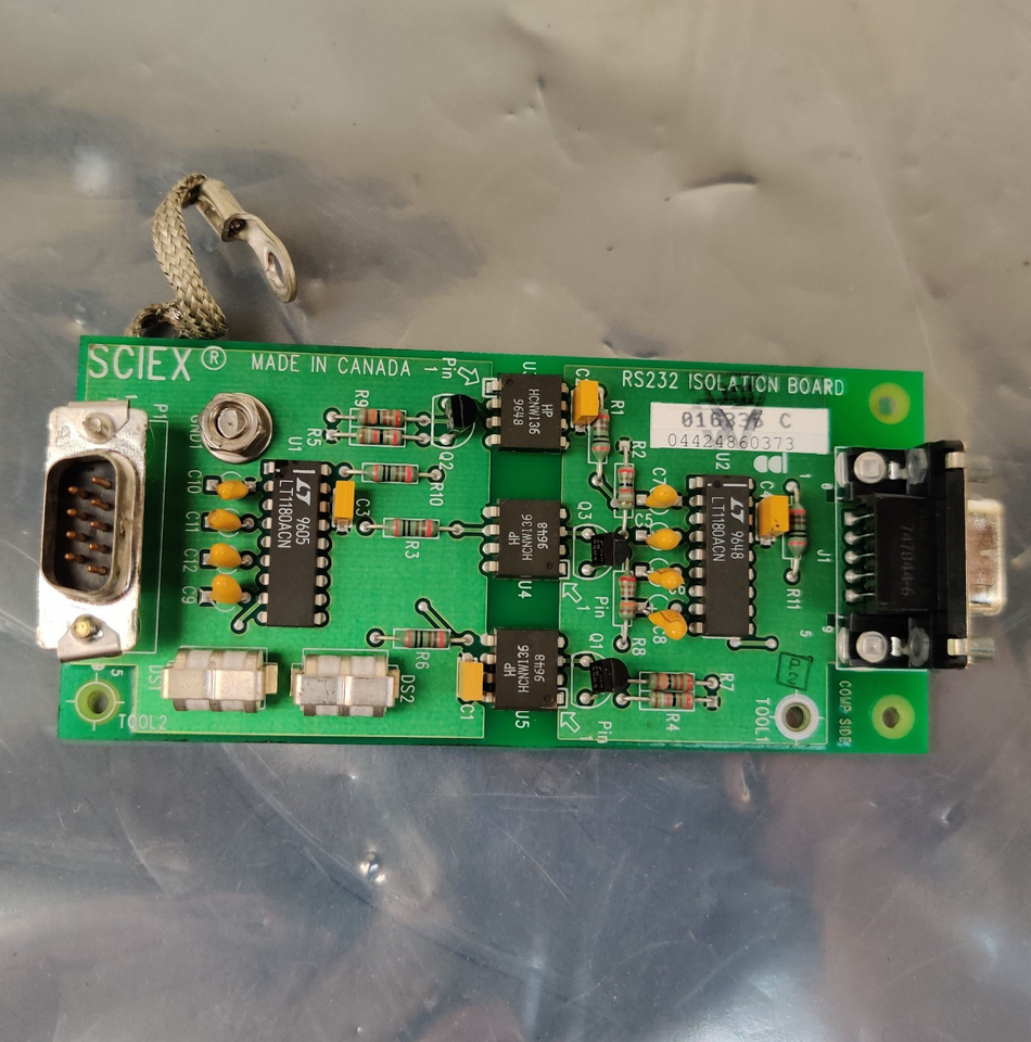 PerkinElmer Sciex Elan DRC Plus RS232 Isolation Board 016835 c Working