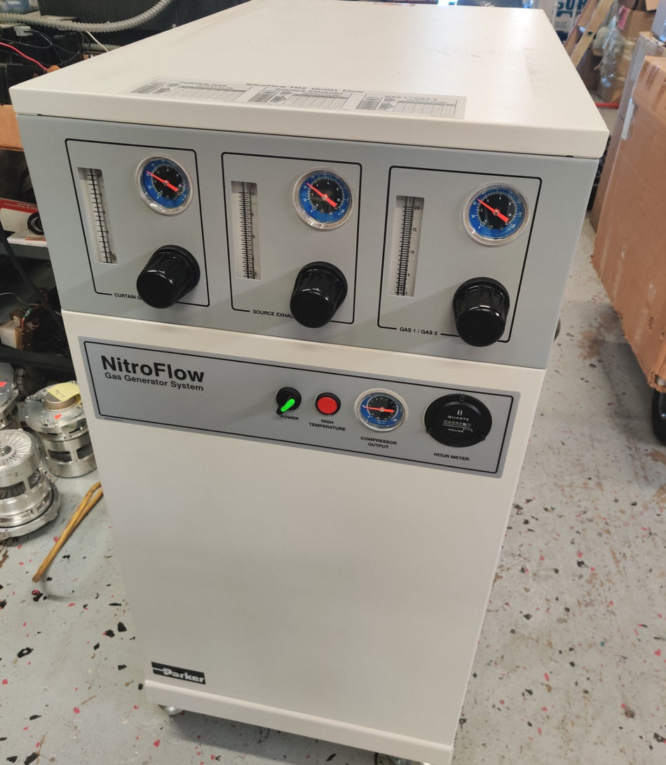 Parker Balston NitroFlow TG2 Tri-Gas Generator SF130972PHP 13Gal 2200 Hours Only