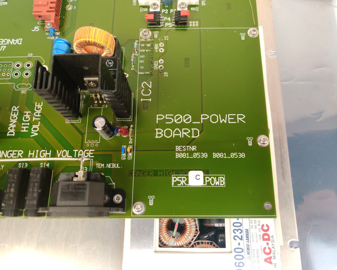 PerkinElmer N0809214 P500 Power Board RF Generator B081_0539 Optima ICP OES