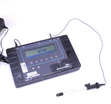 Beckman PH Meter PHI 720 Cat Number 143806 w/ Functional Electrode - 