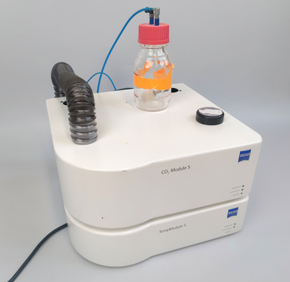 Zeiss CO2 Module S1 810-450001 with TempModule S1 800-450000 for Axio Observer